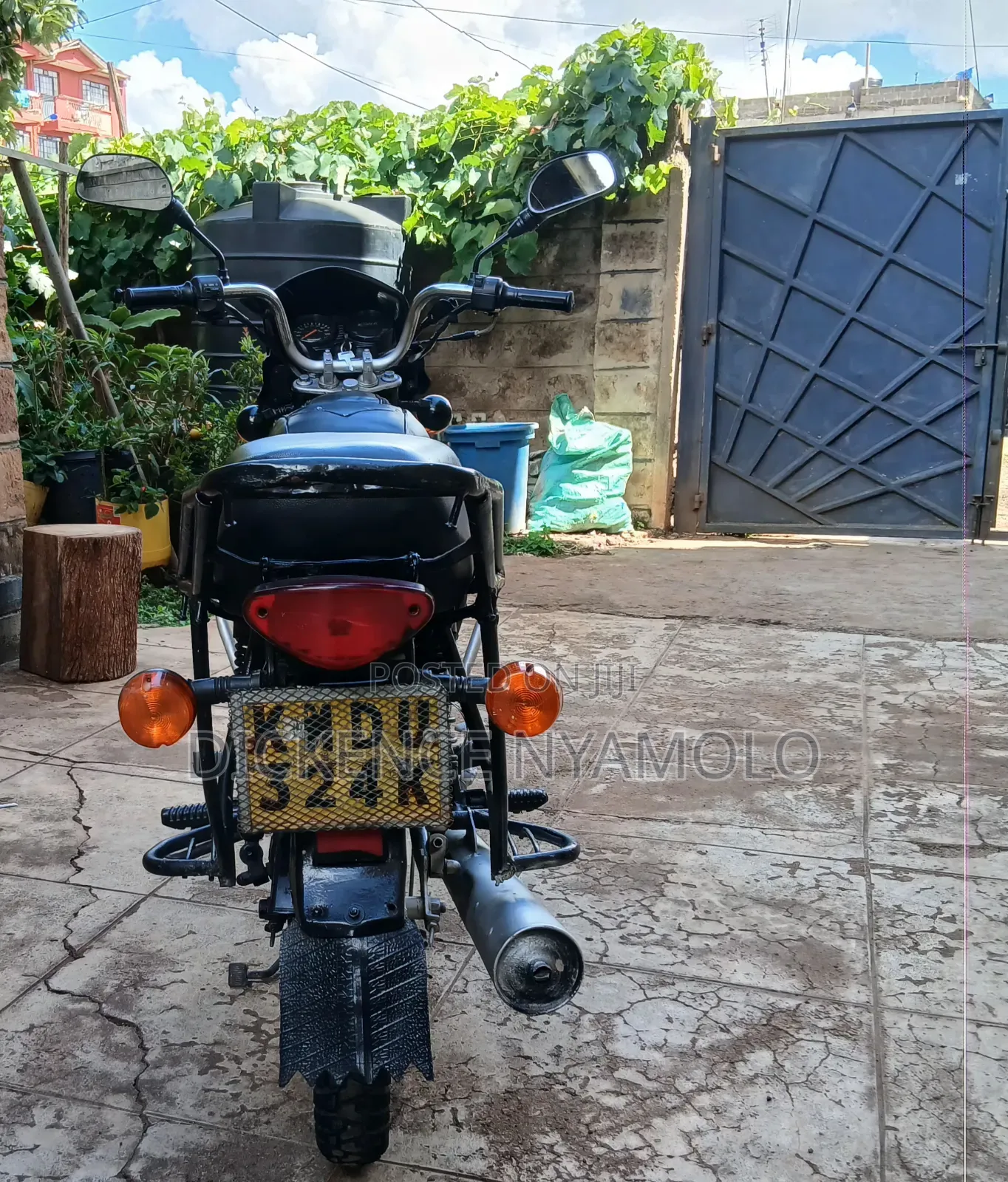 Bajaj Boxer 100 2015 Blue