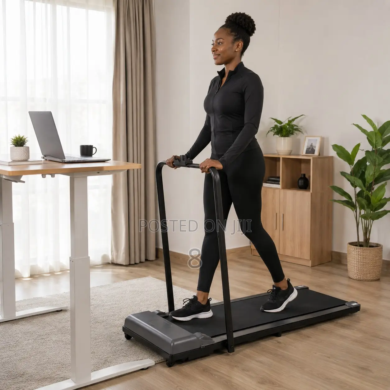 Home Exercise Walking Pad Treadmill Machine