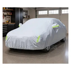 Universal Grey Car Cover With Fleece