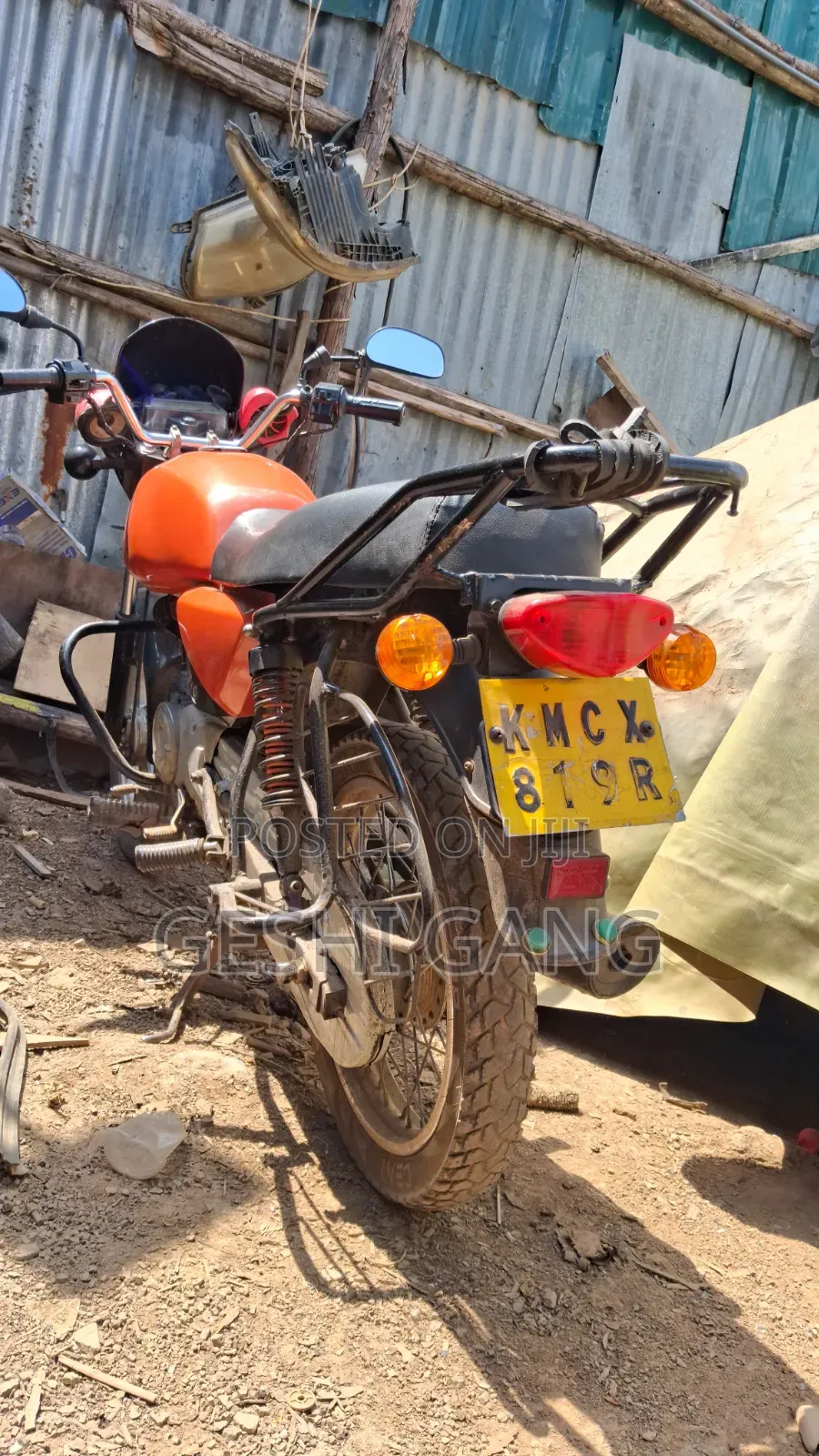Bajaj Boxer 100 2016 Red