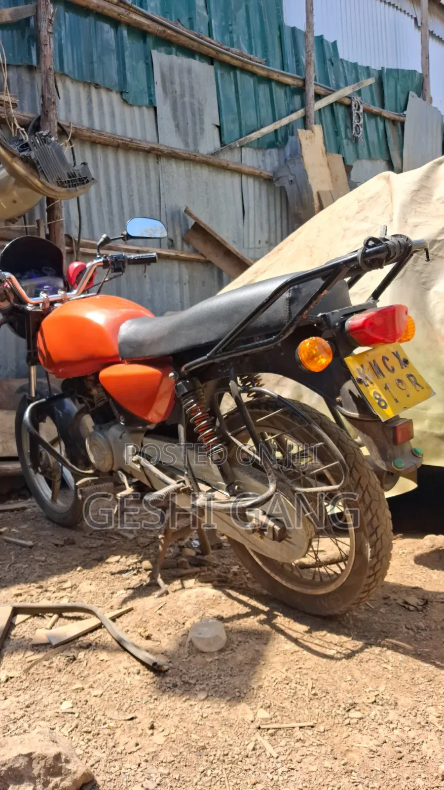 Bajaj Boxer 100 2016 Red