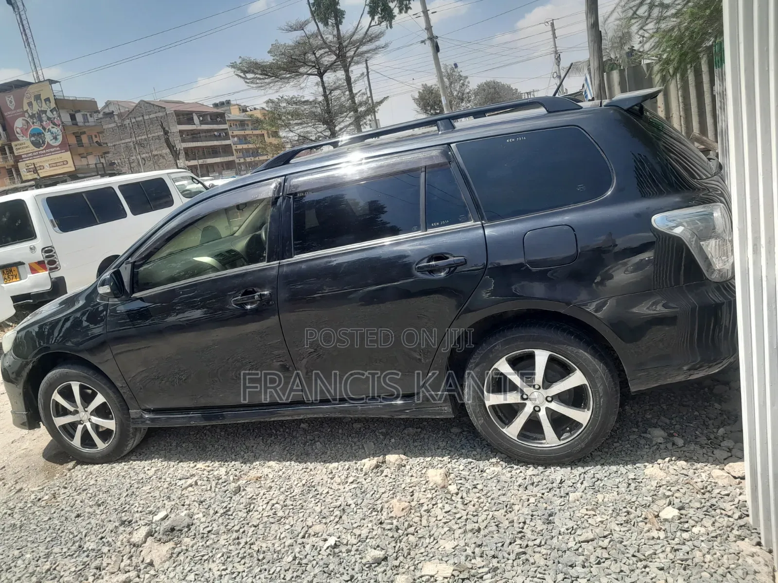 Toyota Corolla Fielder 2010 Black