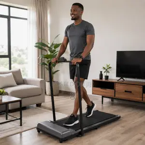 Space Saving Walking Pad Treadmill With Handle