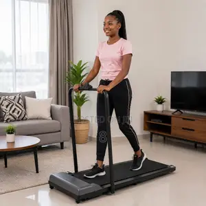 Foldable Walking Pad Treadmill With Support Handle