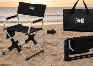 Director’s Foldable Outdoor Chair With Side Pocket