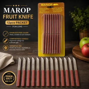 Marop Fruit Knife 12pcs Packet*