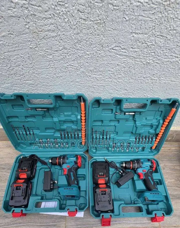 Meakida Cordless Drill and Accessory Kit