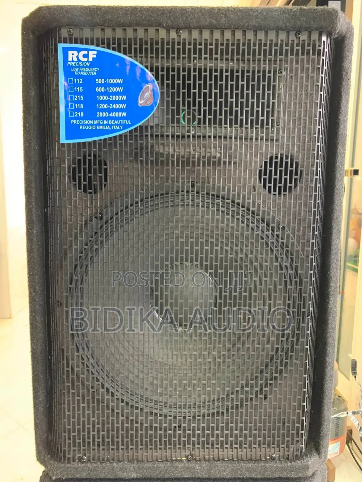 RCF Precision 15-Inch Passive Loudspeaker Cabinet (Model 115)