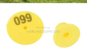 Identification Numbered Round Tag