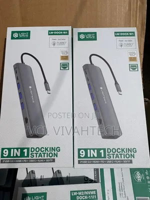 Lightwave Lw-Dock-9i1 - 9 in 1 Docking Station