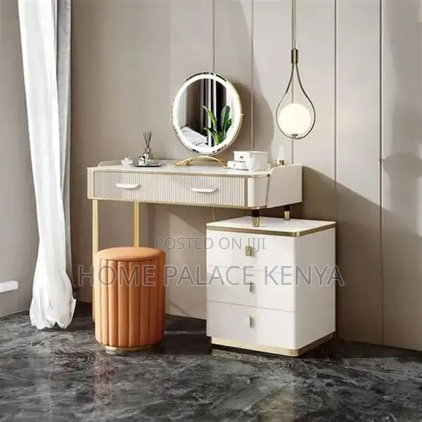 Dressing Table; Modern Cosmetic Makeup Dressing Table for Bedroom