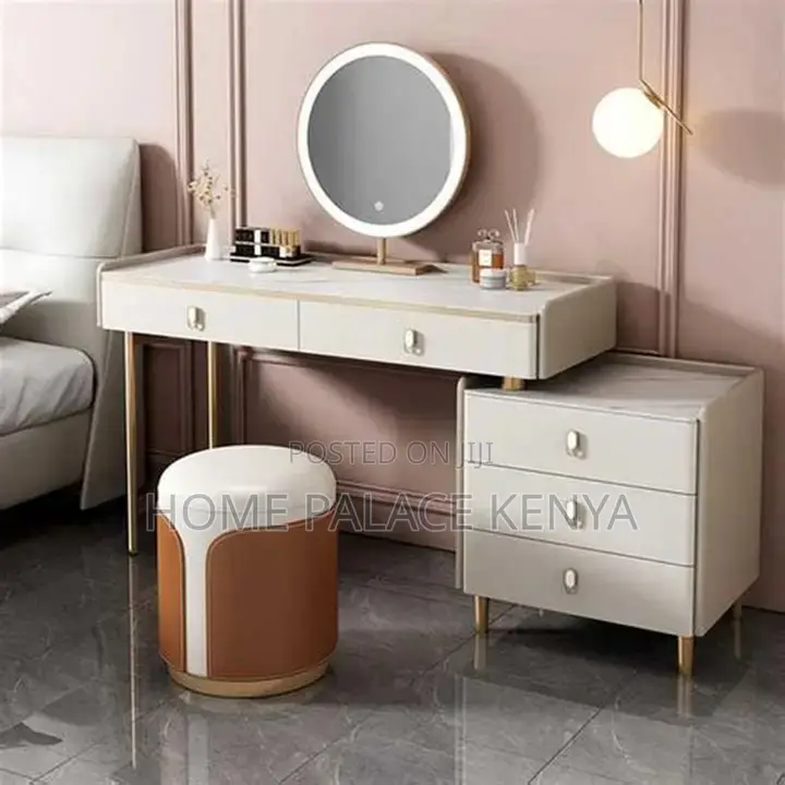 Dressing Table; Modern Cosmetic Makeup Dressing Table for Bedroom