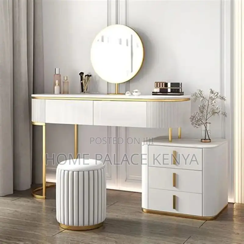 Dressing Table; Modern Cosmetic Makeup Dressing Table for Bedroom