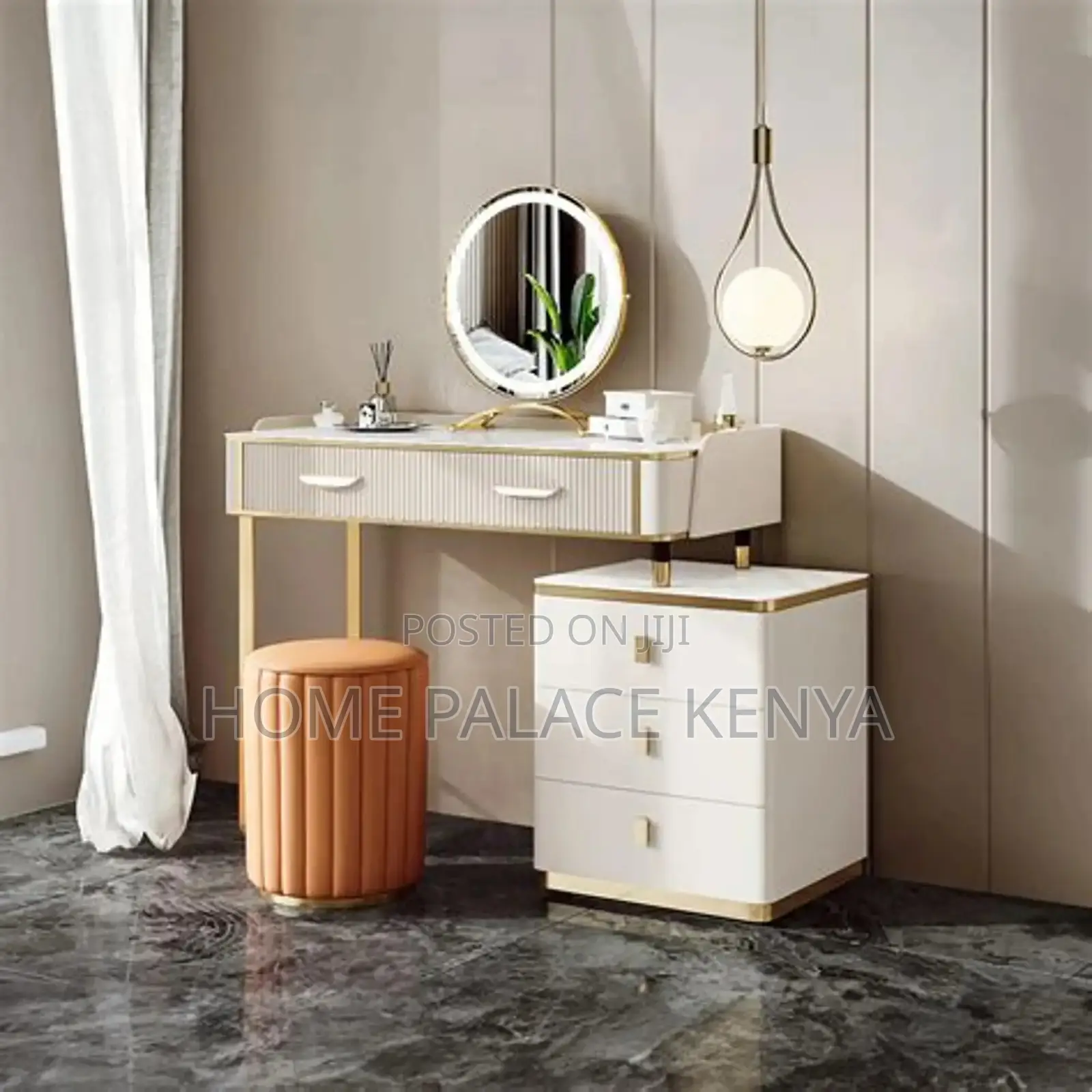 Dressing Table; Modern Cosmetic Makeup Dressing Table for Bedroom