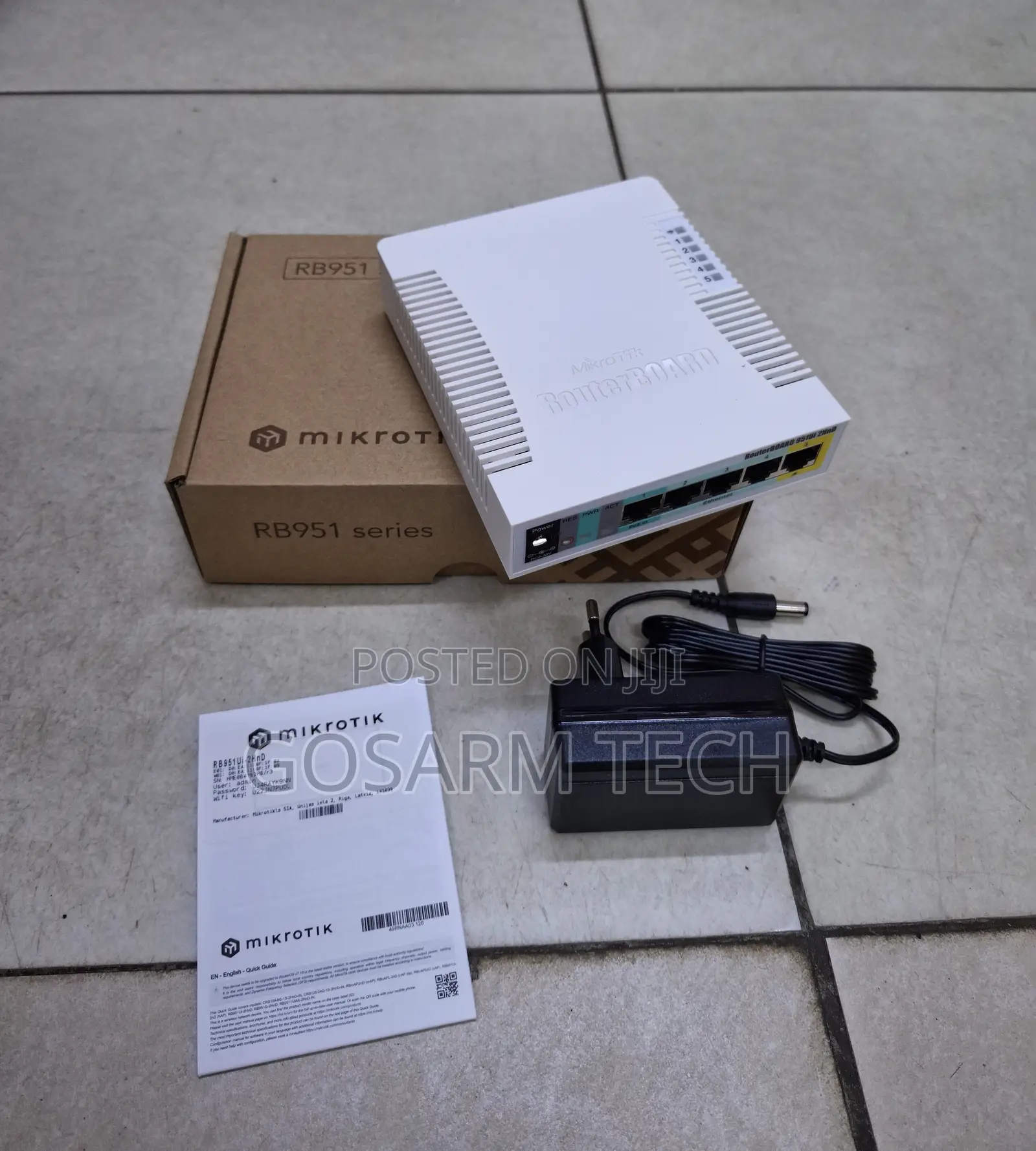 Best Quality MikroTik RB951 Wireless Router With 5 Ethernet Ports