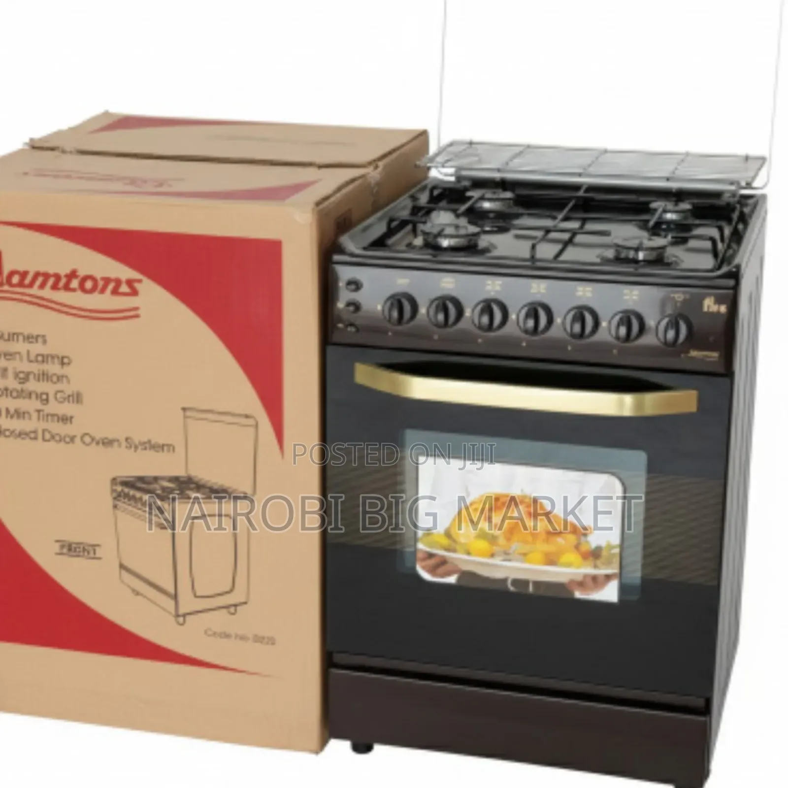 Ramtons 55*60 Full Gas Standing Cooker