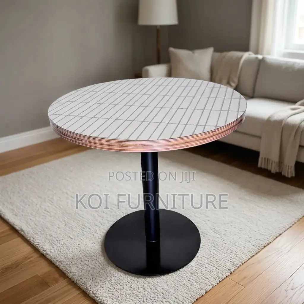 Coffee Table; Round Home Office Events Coffee Table