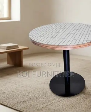 Coffee Table; Round Home Office Events Coffee Table