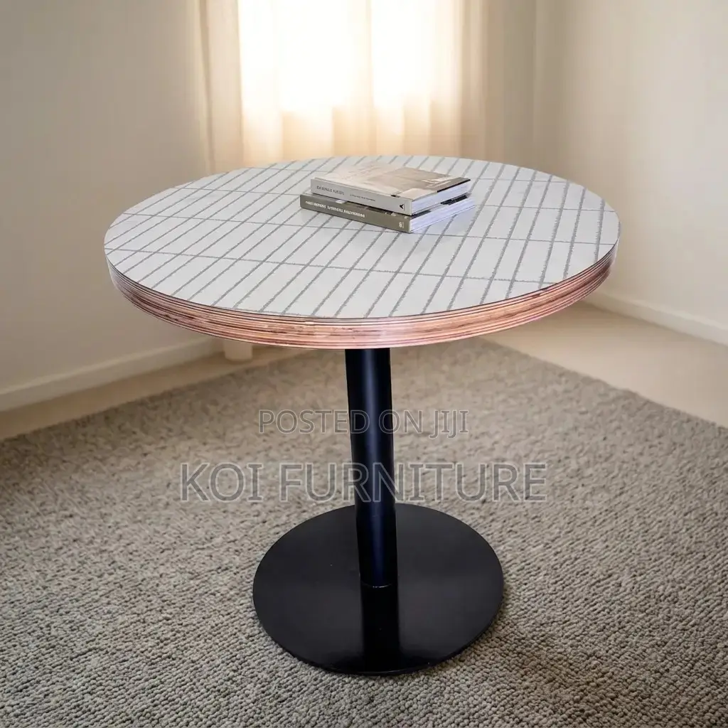 Coffee Table; Round Home Office Events Coffee Table