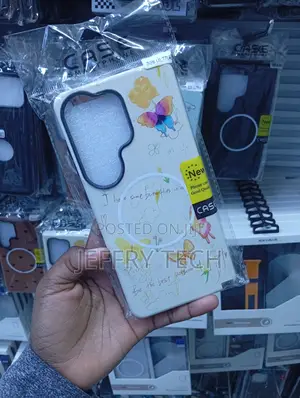 MagSafe Case Butterfly and Floral for the Samsung Galaxy S26 Ultra