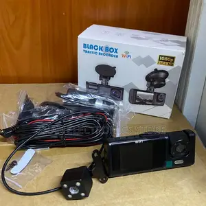 Night Vision Loop Recording C309 Full Coverage 3-Lens WiFi Dash Cam
