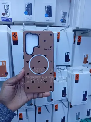 Samsung Galaxy A55 Lucky Magnetic Case a Solid Light Brown Matte