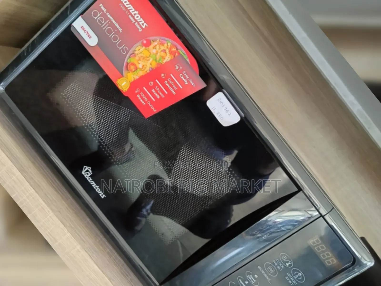 Ramtons 20l Digital Microwave Black