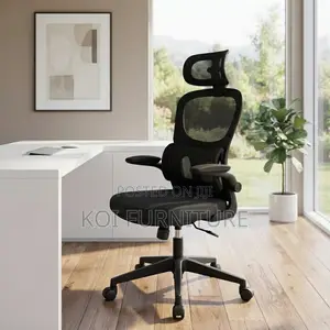 Office Chairs; Fabric Orthopedic Smooth Movement Office Chairs