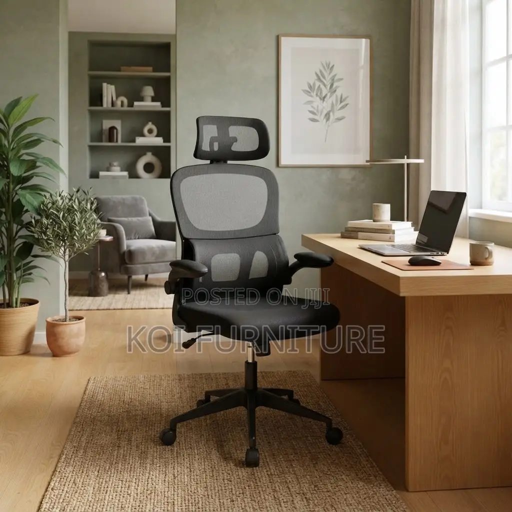 Office Chairs; Fabric Orthopedic Smooth Movement Office Chairs