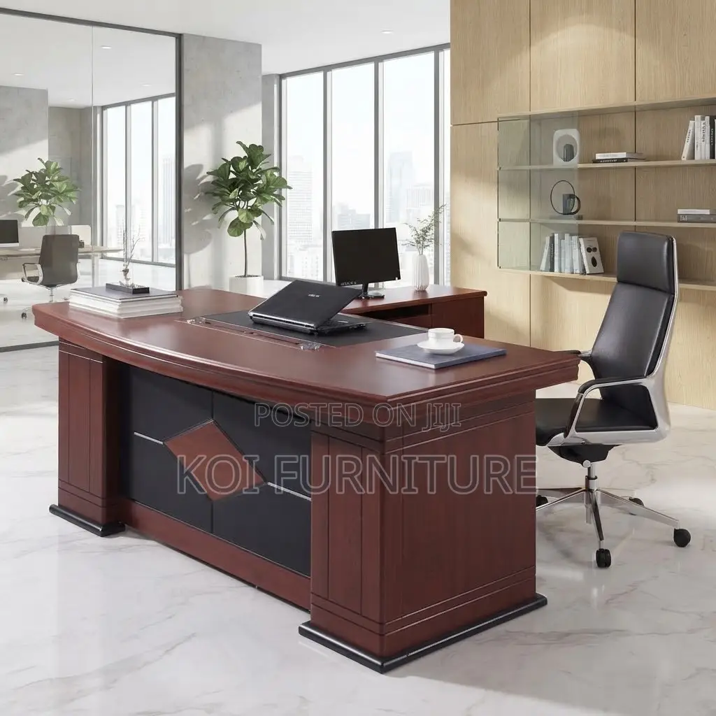 Office Desk; Mahogany 1800MM Executive Presete Office Desk