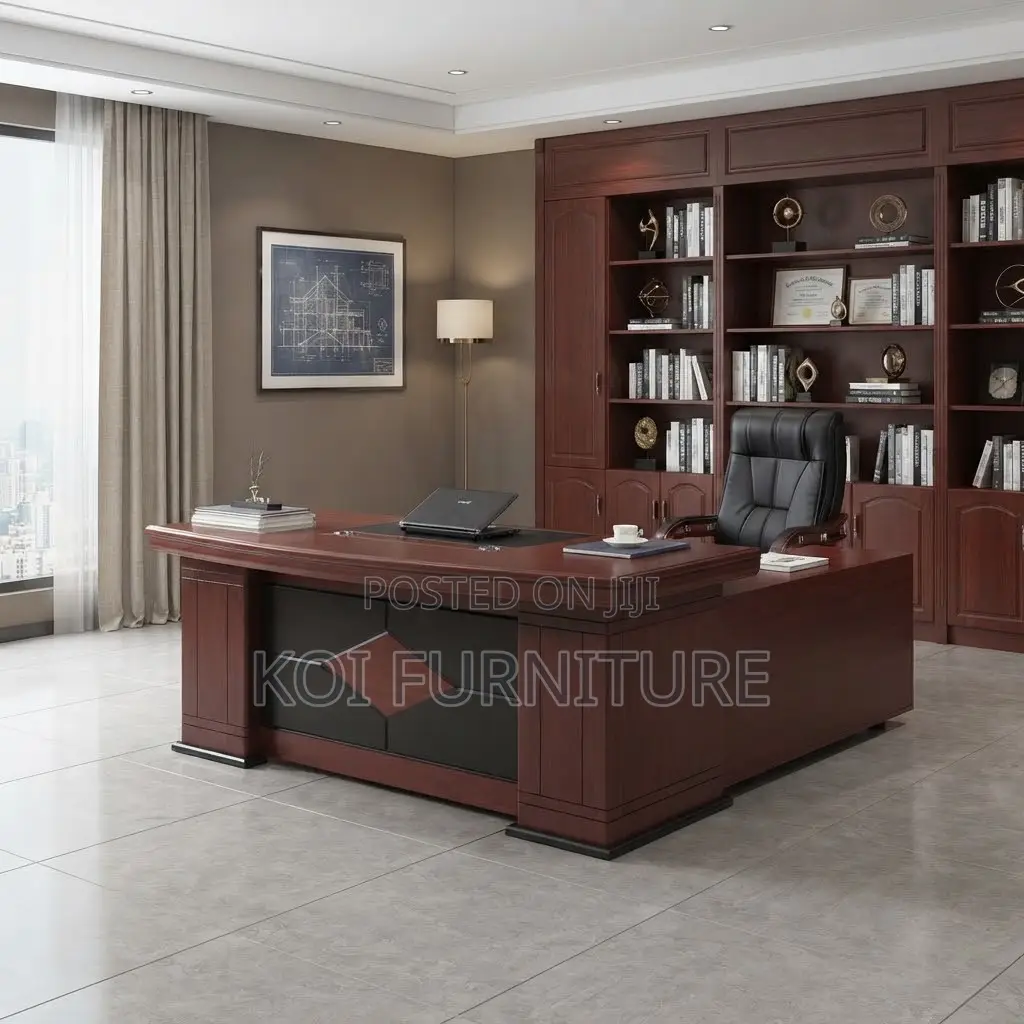 Office Desk; Mahogany 1800MM Executive Presete Office Desk