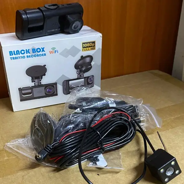 C309 Multi-View 3-Lens Dash Cam Full HD 1080P Touch Screen