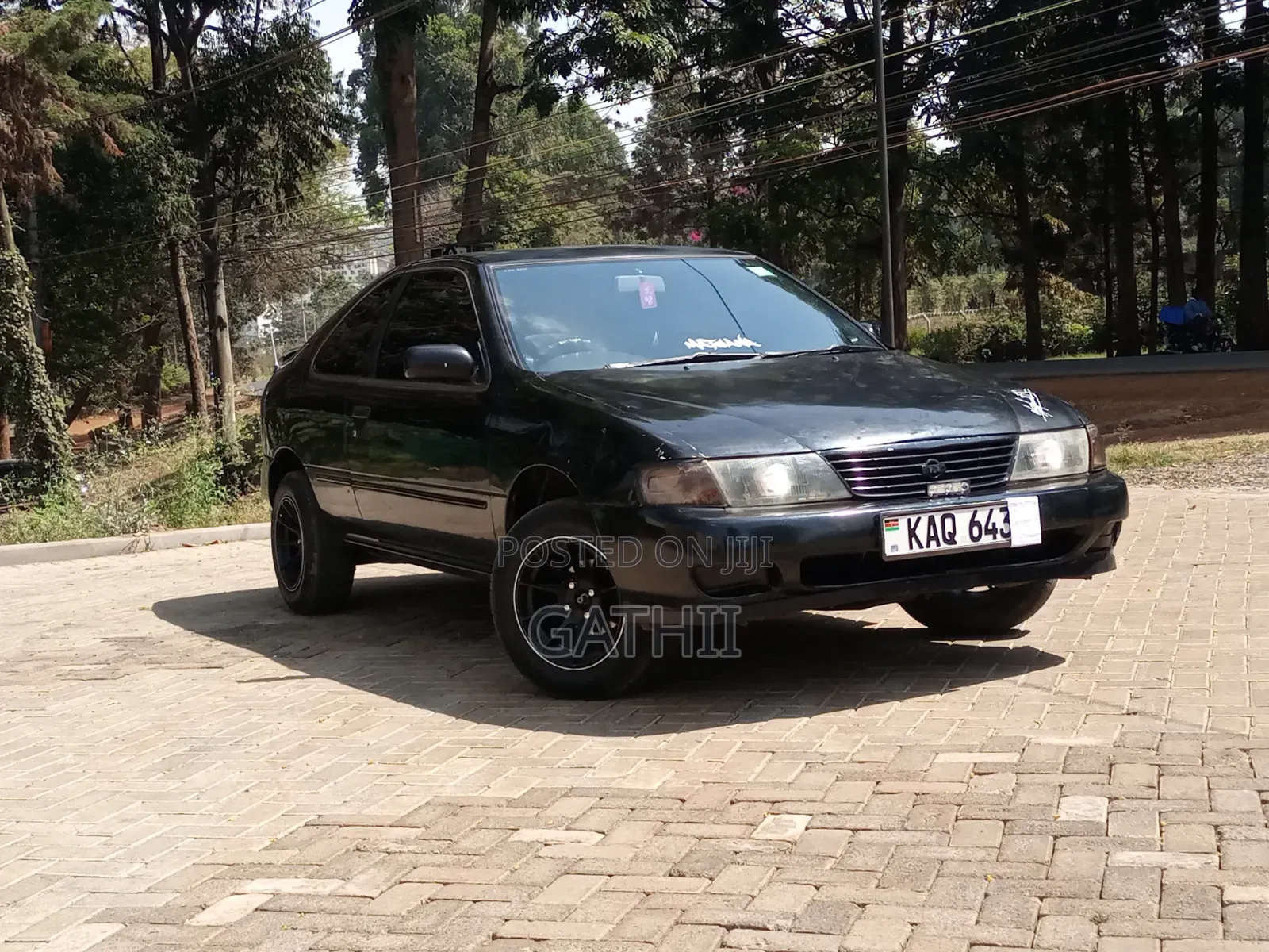 Nissan FB14 1988 Black