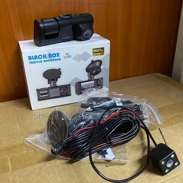 2.7-Inch Touch Screen C309 Multi-View 3-Lens Dash Camera With WiFi