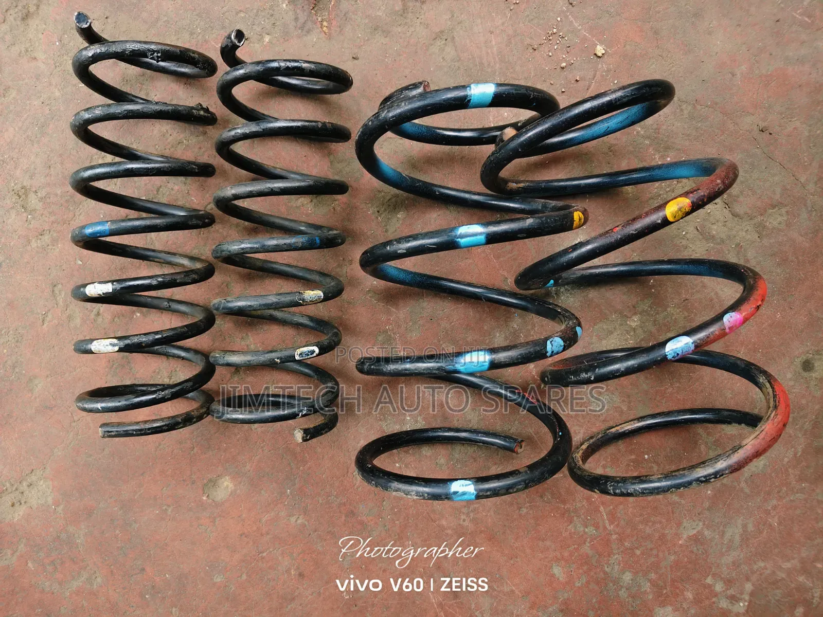 Honda Stream Front and Rear Heavy Duty Coil Spring