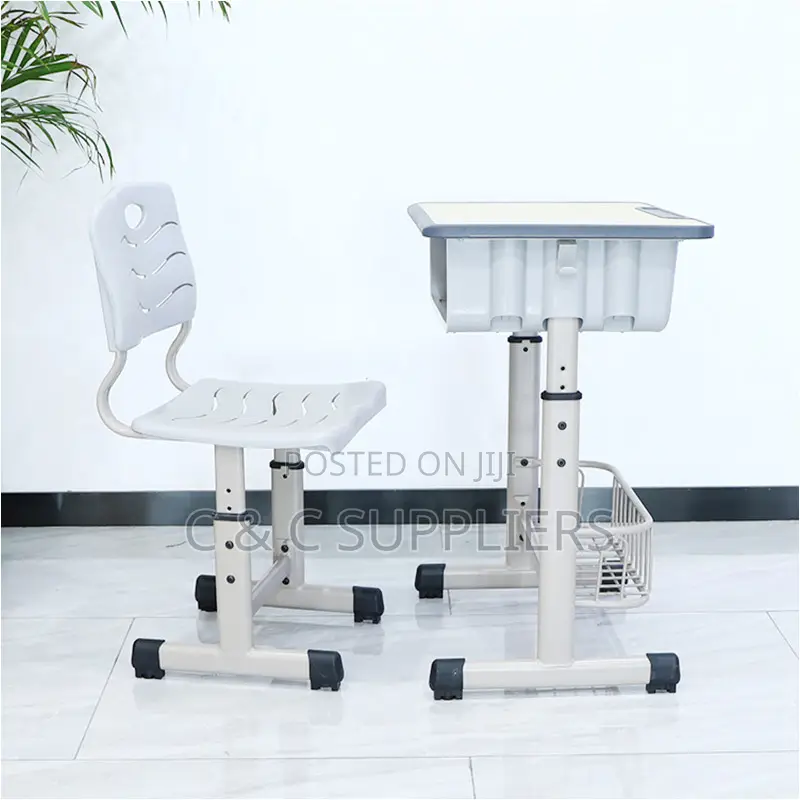 Adjustable Kids Learning Desk Chair Set.