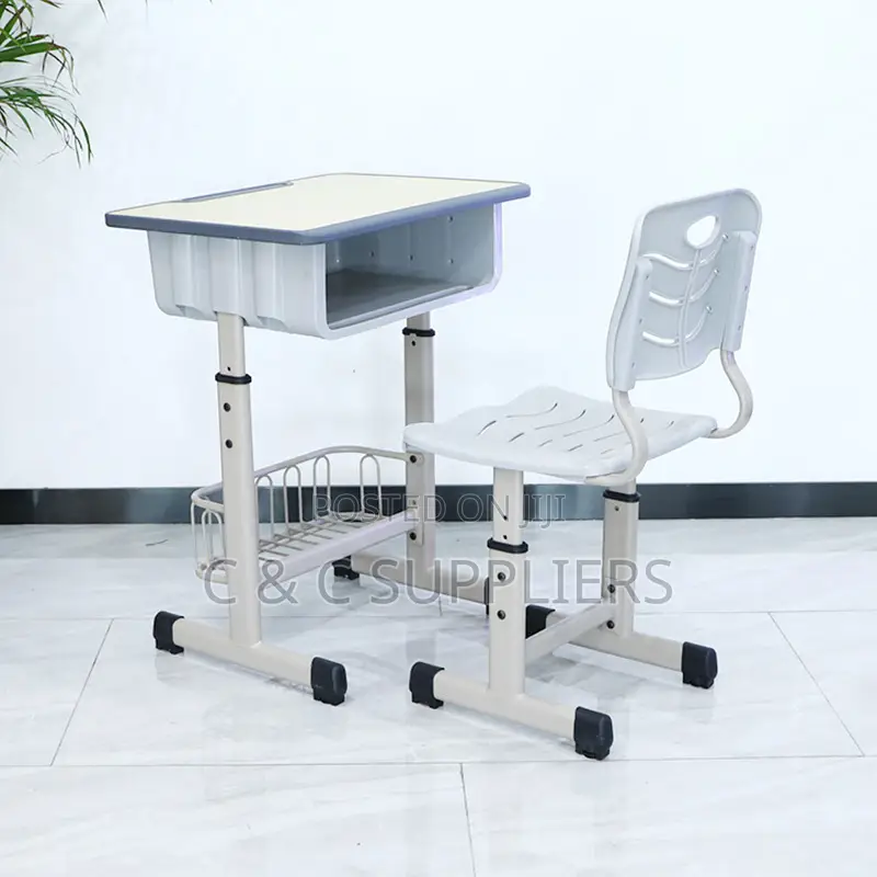 Adjustable Kids Learning Desk Chair Set.