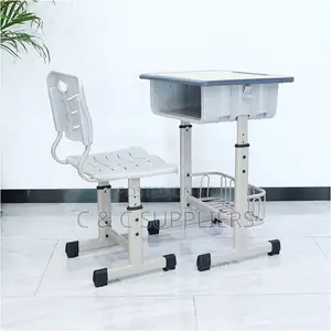 Adjustable Kids Learning Desk Chair Set.