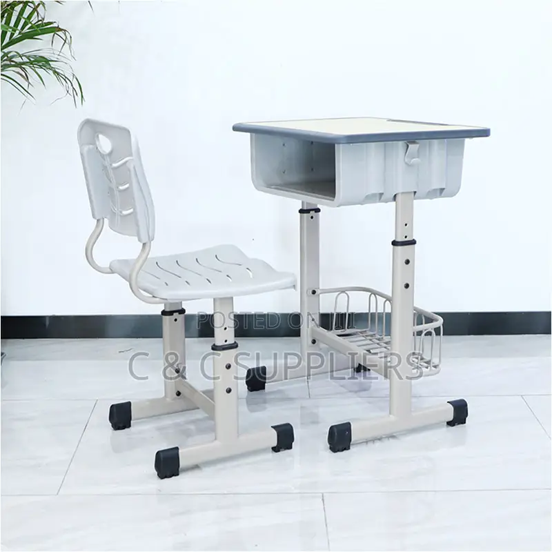 Adjustable Kids Learning Desk Chair Set.
