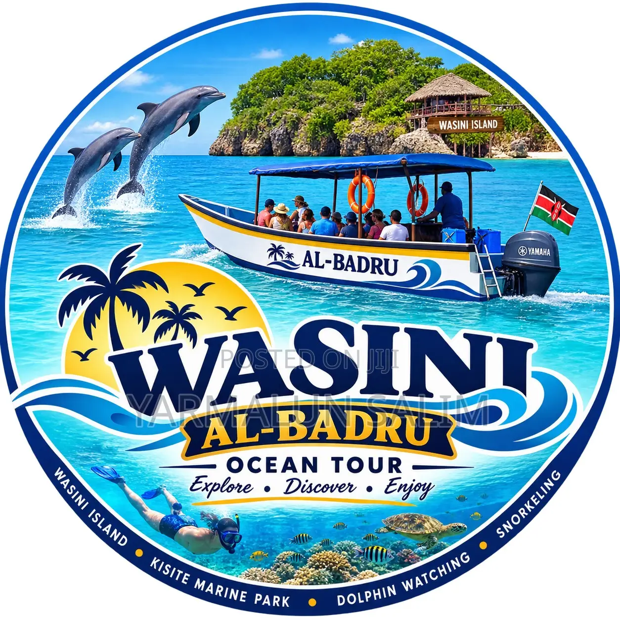 Wasini Al-Badru Ocean Tour