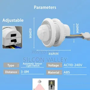 Infrared Motion Sensor Light Switch (PIR Motion Sensor Switch)