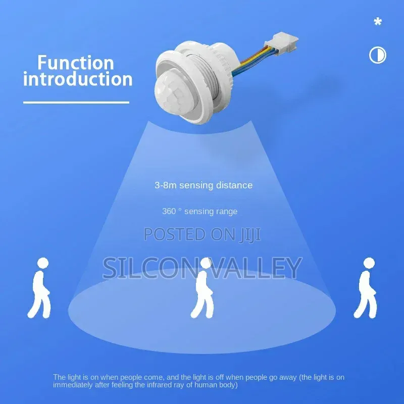 Infrared Motion Sensor Light Switch (PIR Motion Sensor Switch)