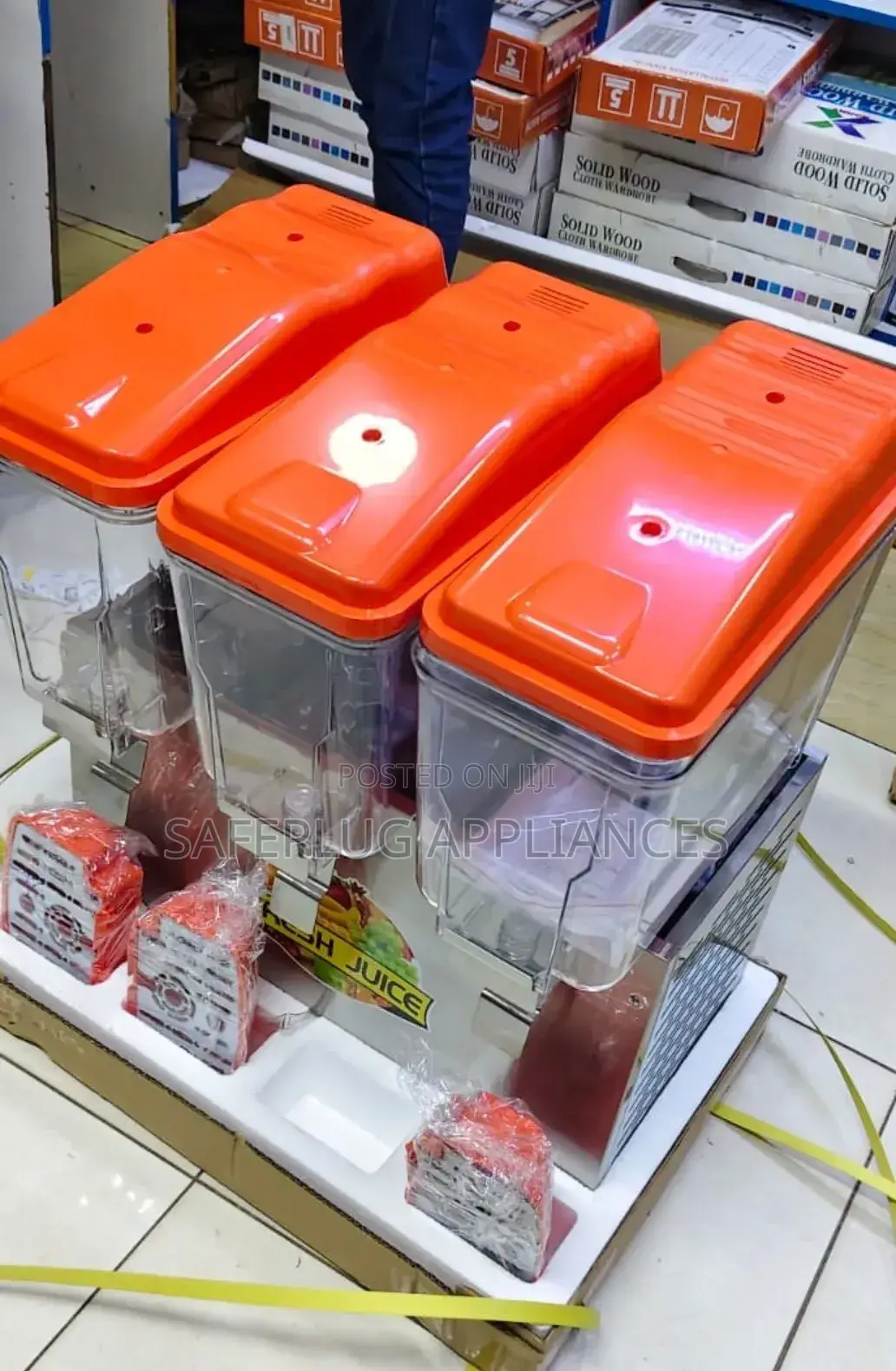 16 LTRS Juice Dispenser 3 Compartments
