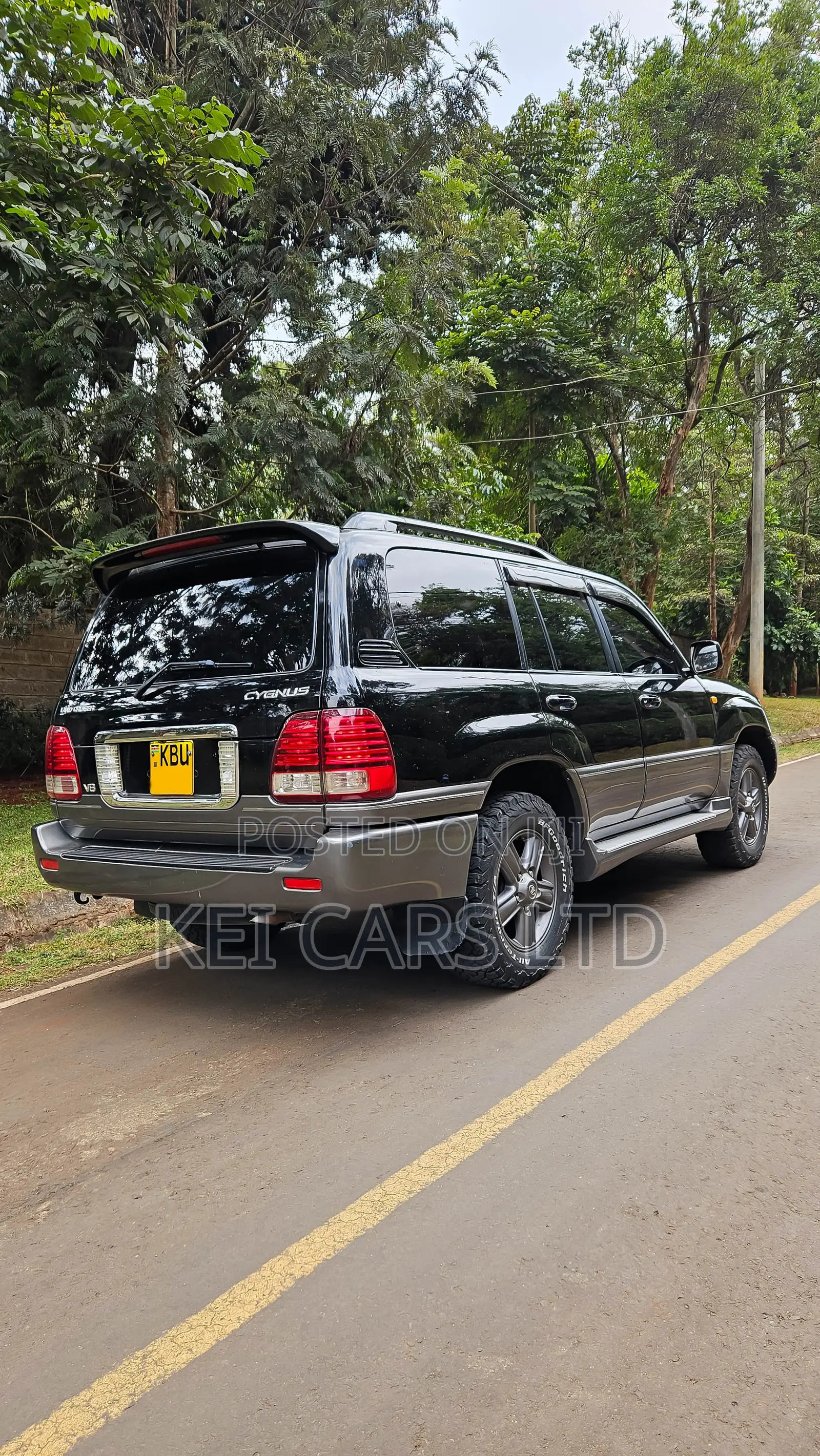 Toyota Land Cruiser 100 4.7 Executive 2006 Black