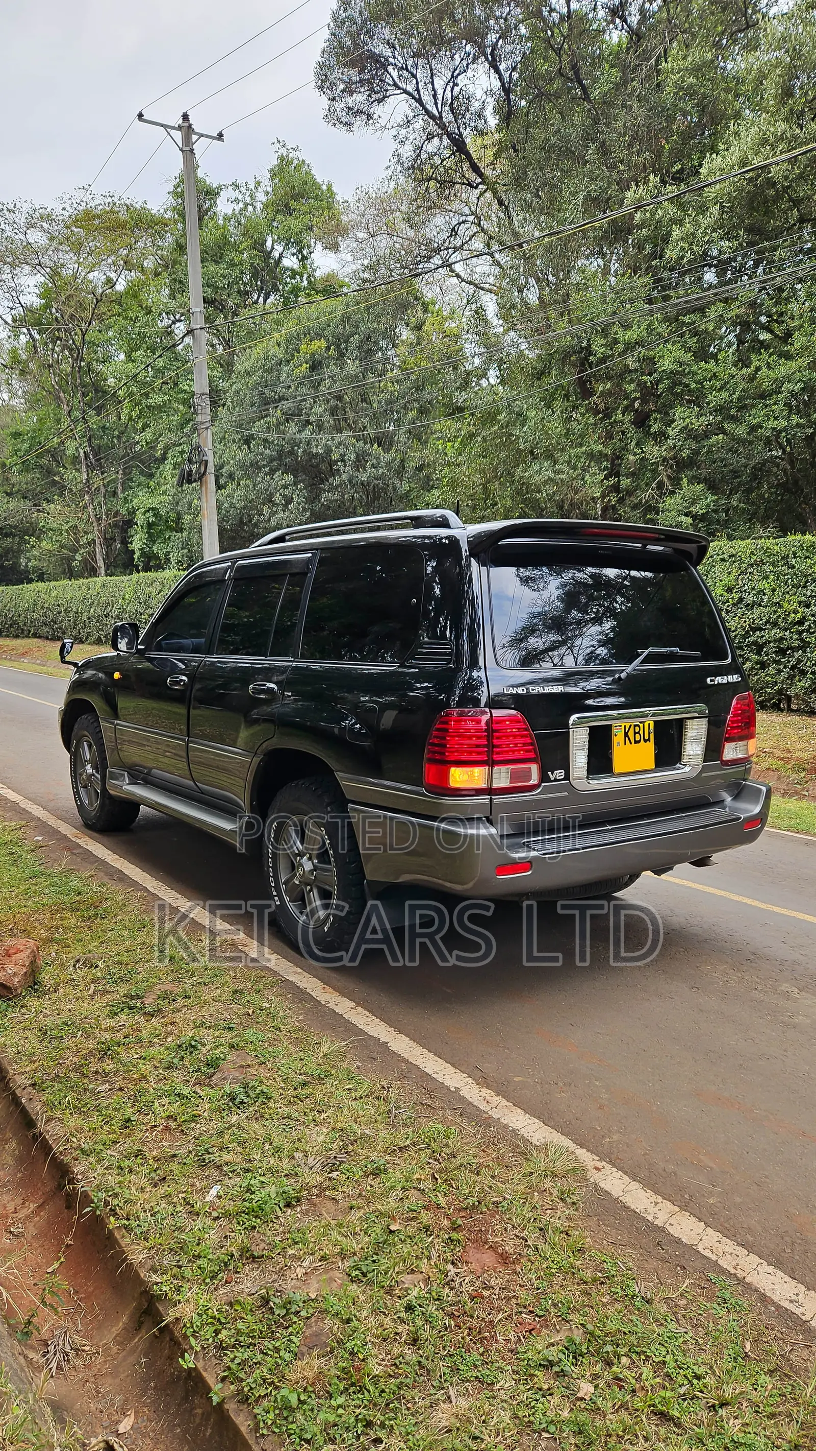 Toyota Land Cruiser 100 4.7 Executive 2006 Black