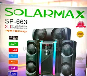 Solarmax SP-663 3.1 Channel Multimedia Speaker System