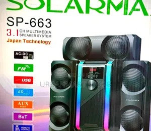 Solarmax SP-663 3.1 Channel Subwoofer Speaker