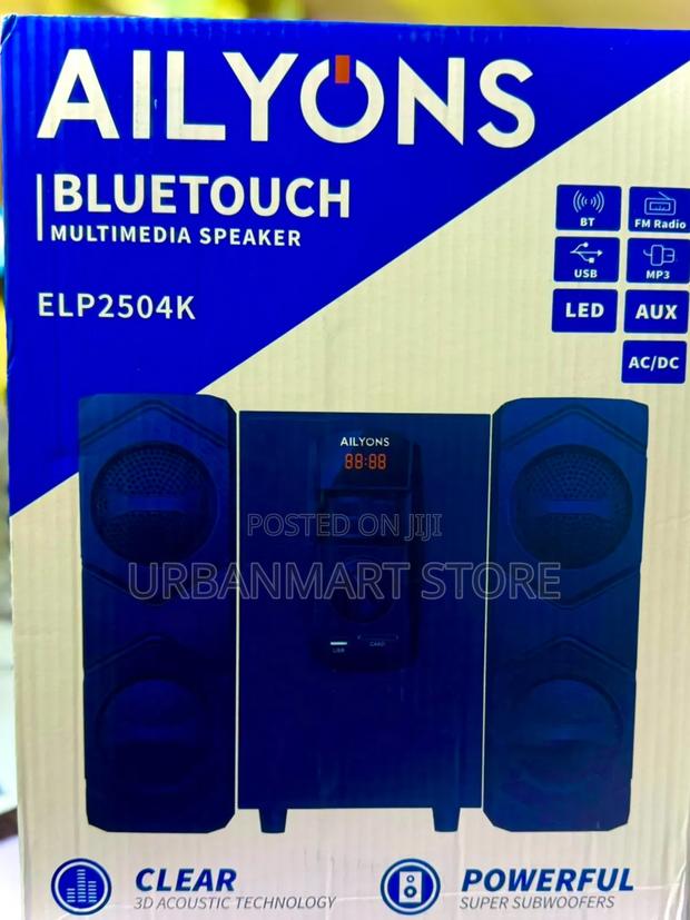 Ailyons ELP2504K 2.1 Channel Bluetooth Multimedia Speaker