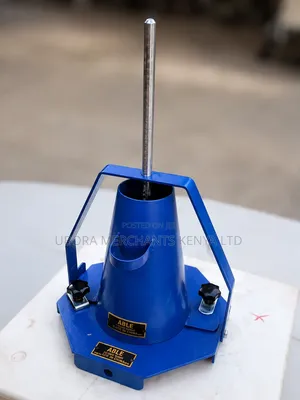 Mild Steel Slump Cone Apparatus With Tamping Rod