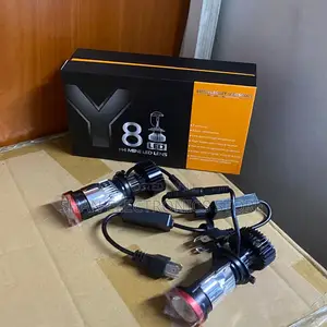  Super Bright 30000lm High Low Beam Auto Y8 H4 Led Headlights